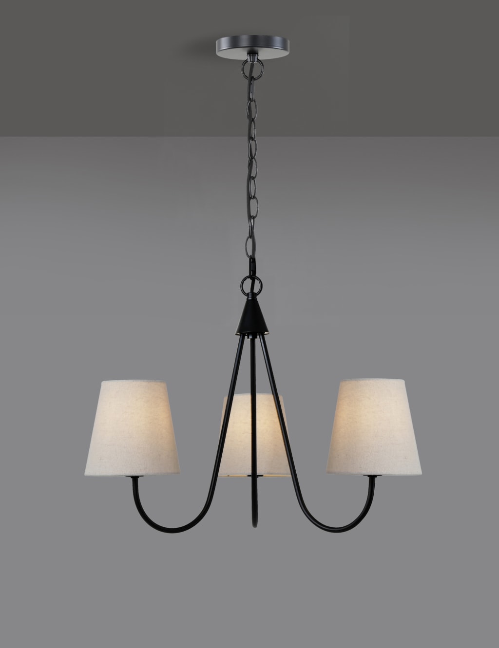 3 Shade Ceiling Light M S Collection M S