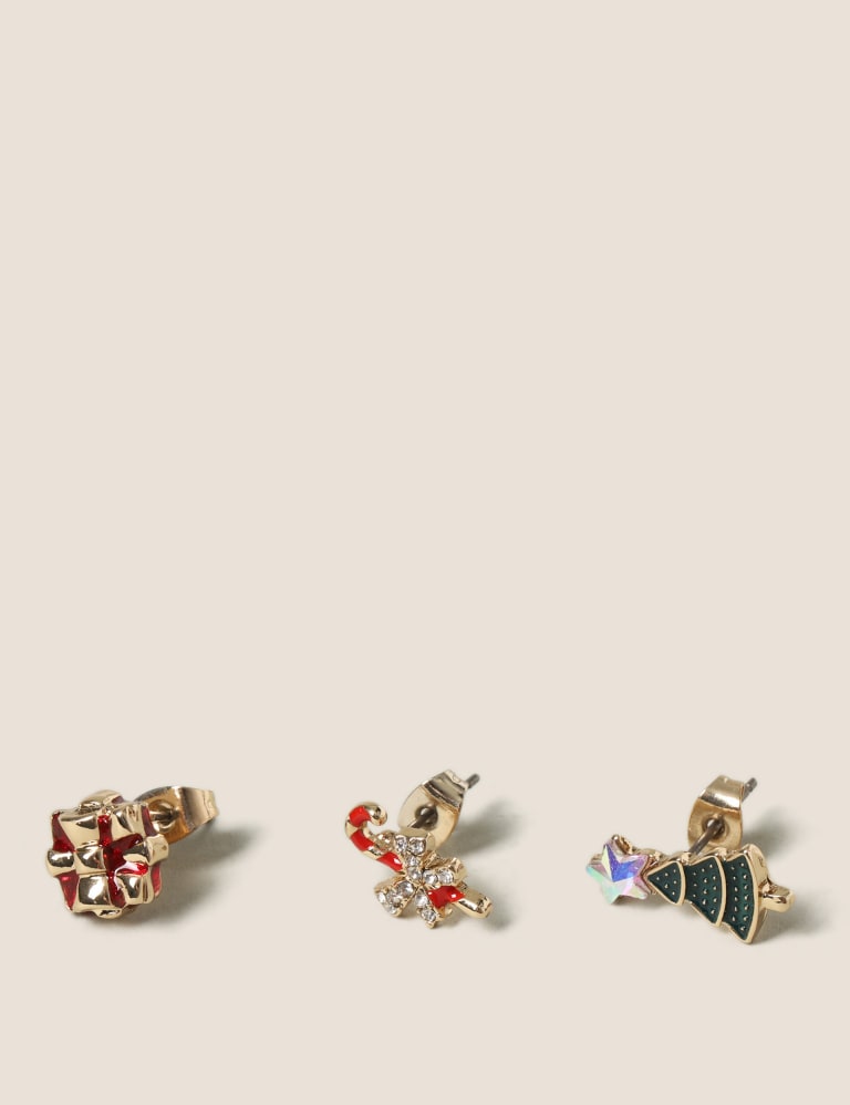 Marks and spencer christmas earrings sale