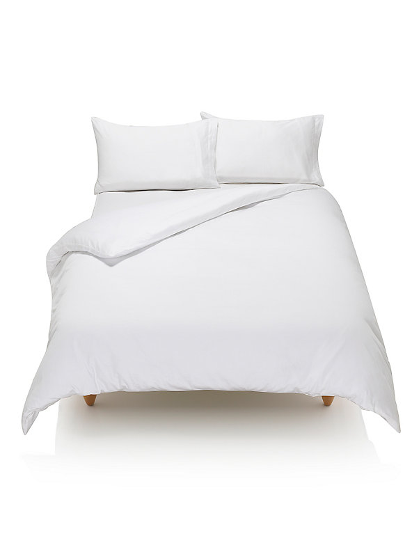 300 Thread Count Pure Cotton Sateen Bedding Set Image 1 of 2