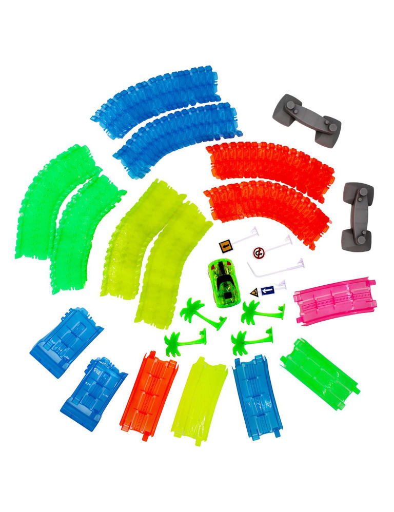 Super ultimate glow track set sales