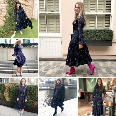 marks and spencer midi dresses