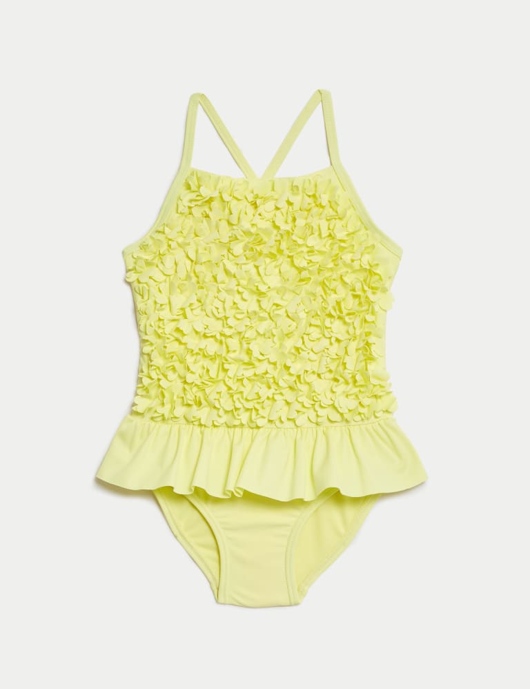 3D Petal Swimsuit (2-8 Yrs) 1 of 3