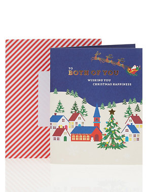 3D Scene Pop-Up Christmas Card Image 2 of 5