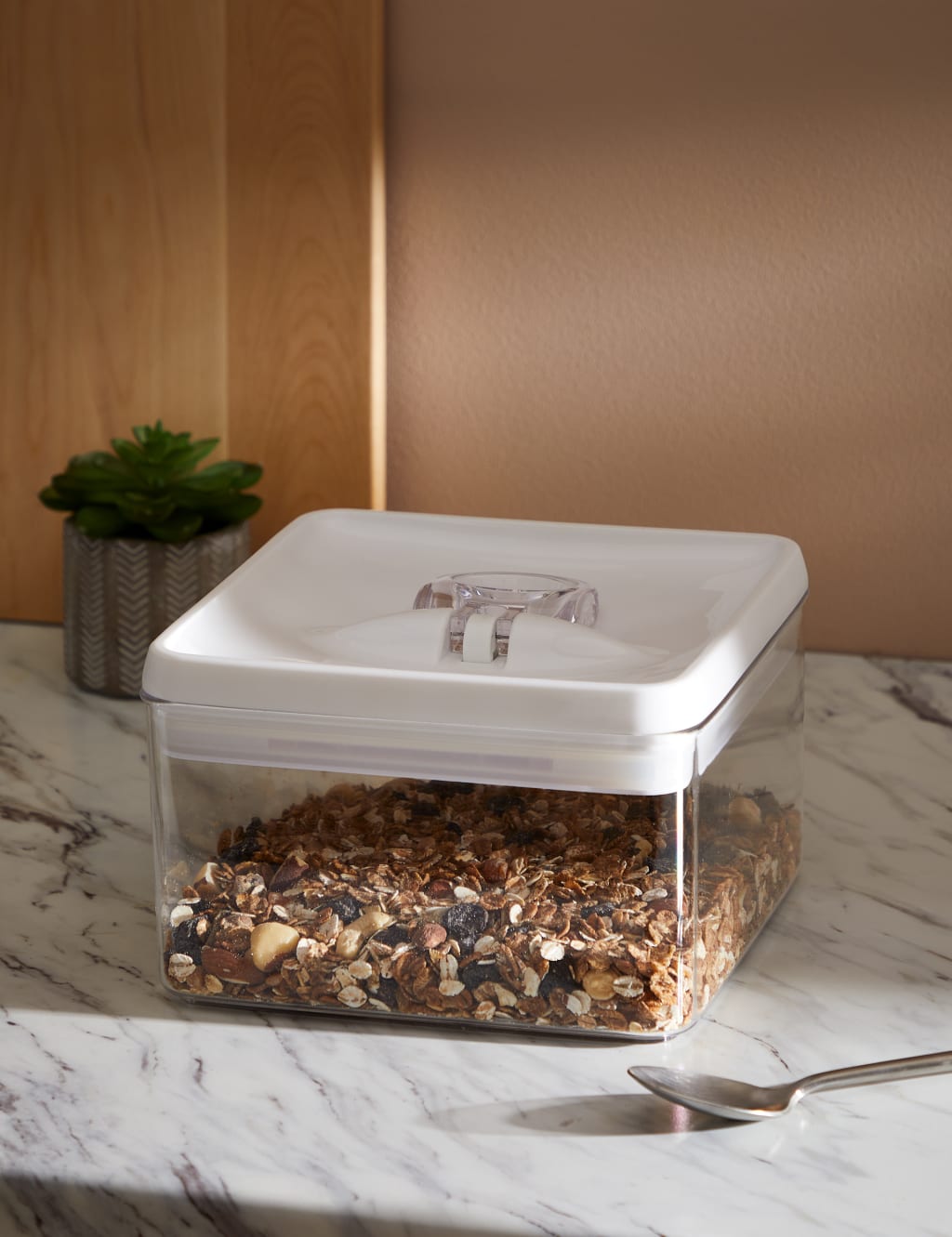 3L Square Flip Tight Food Storage M S Collection M S