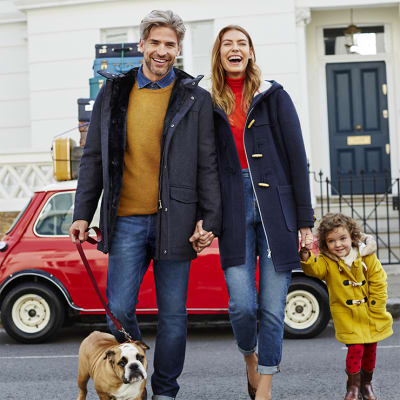 Duffle coats for all the family