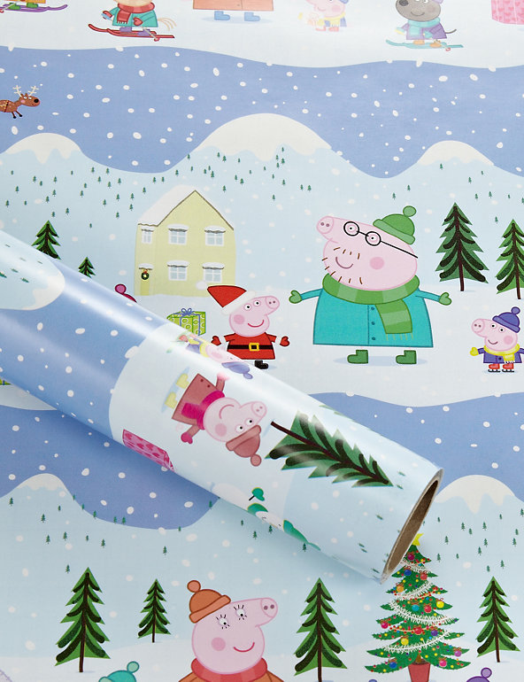 3m Peppa Pig Roll Wrapping Paper Image 1 of 1