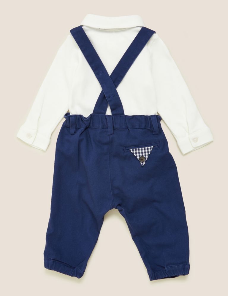 3pc Cotton Outfit (0-3 Yrs) 2 of 6