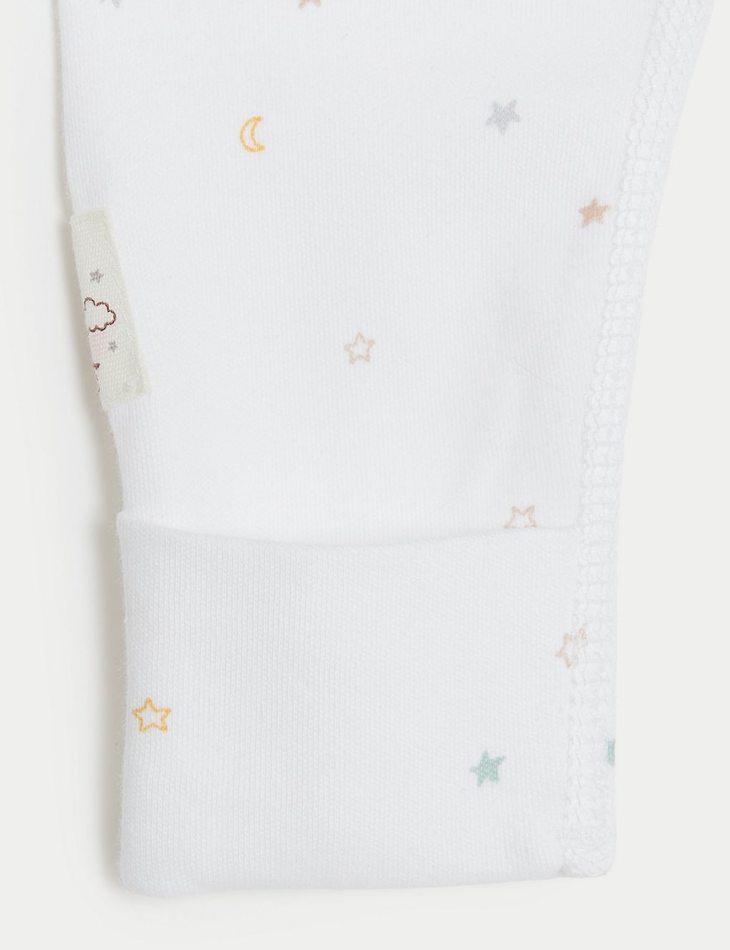 3pc Cotton Rich Animal & Stars Outfit (0-12 Mths) 4 of 8