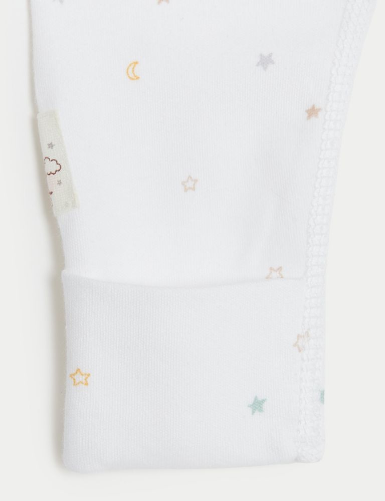 3pc Cotton Rich Animal & Stars Outfit (0-12 Mths) 6 of 8