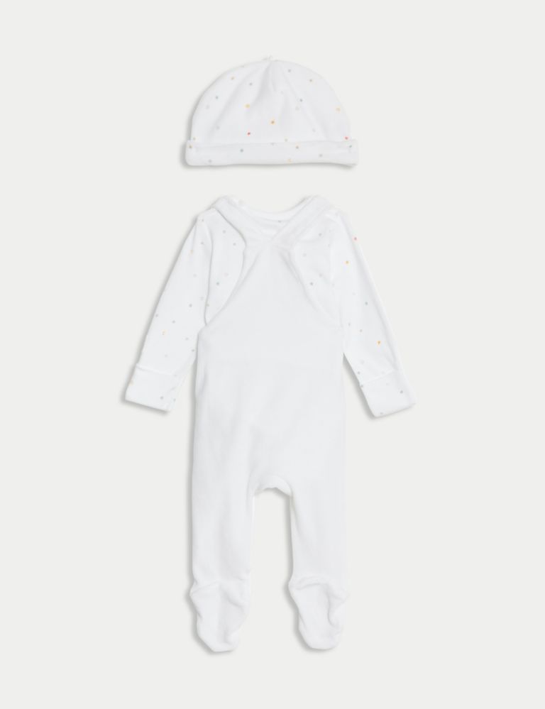 3pc Cotton Rich Animal & Stars Outfit (7lbs-1 Yrs) 3 of 8