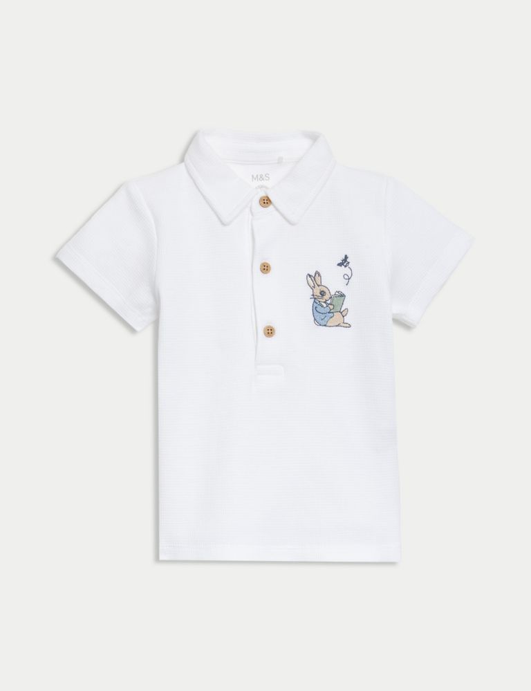 3pc Cotton Rich Peter Rabbit™ Outfit (0-3 Yrs) 4 of 9