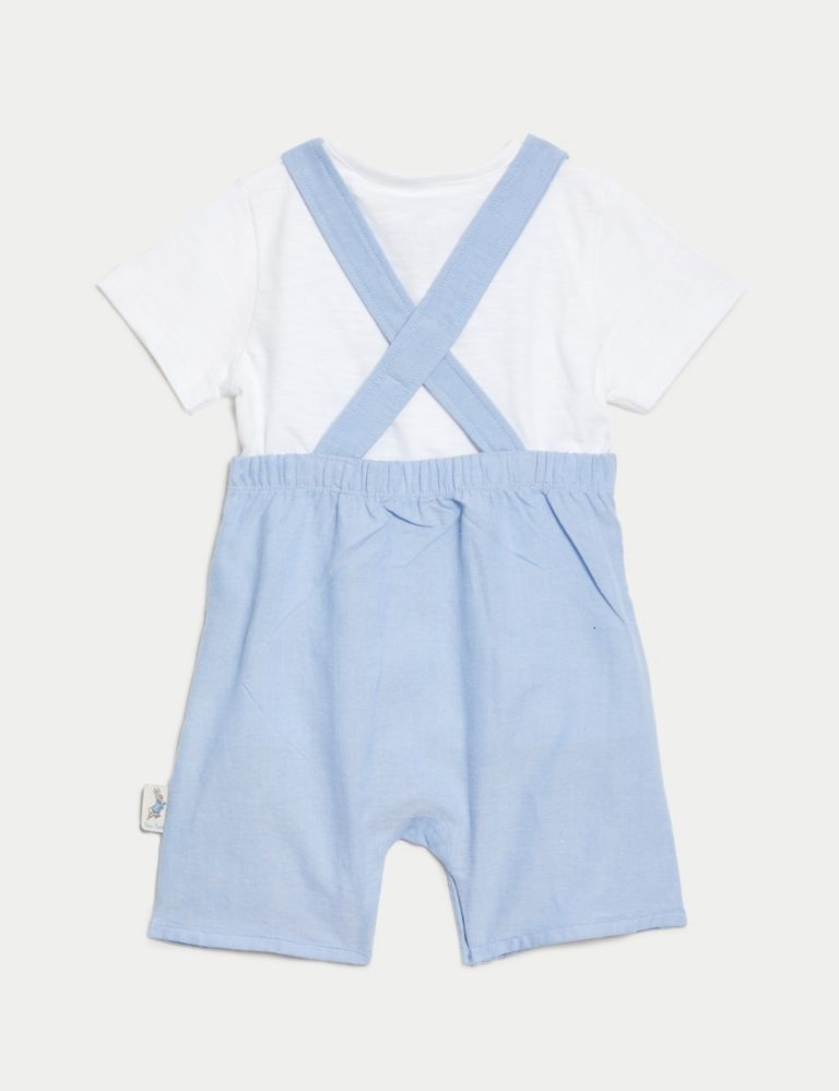 3pc Cotton Rich Peter Rabbit™ Outfit (0-3 Yrs) 3 of 8