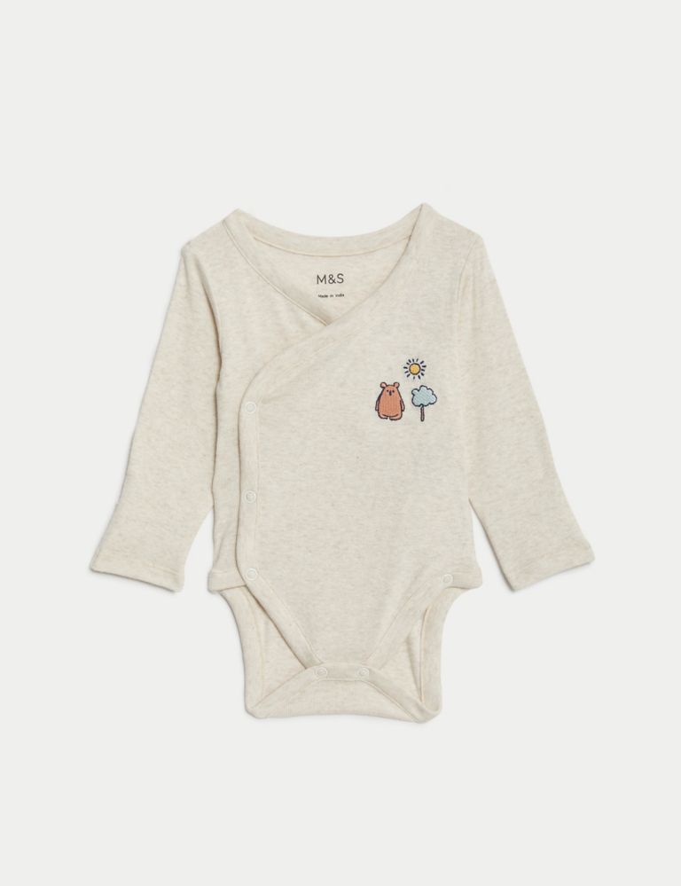3pc Pure Cotton Bear Outfit (7lbs-1 Yrs) 3 of 9