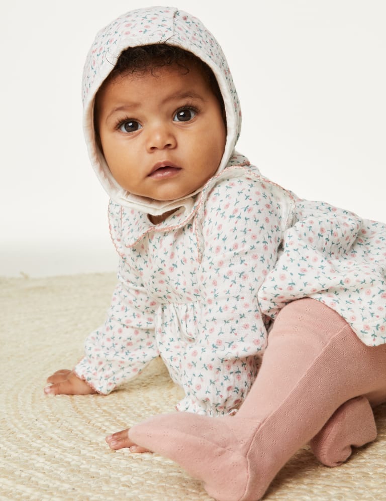 Baby girl floral outfit top