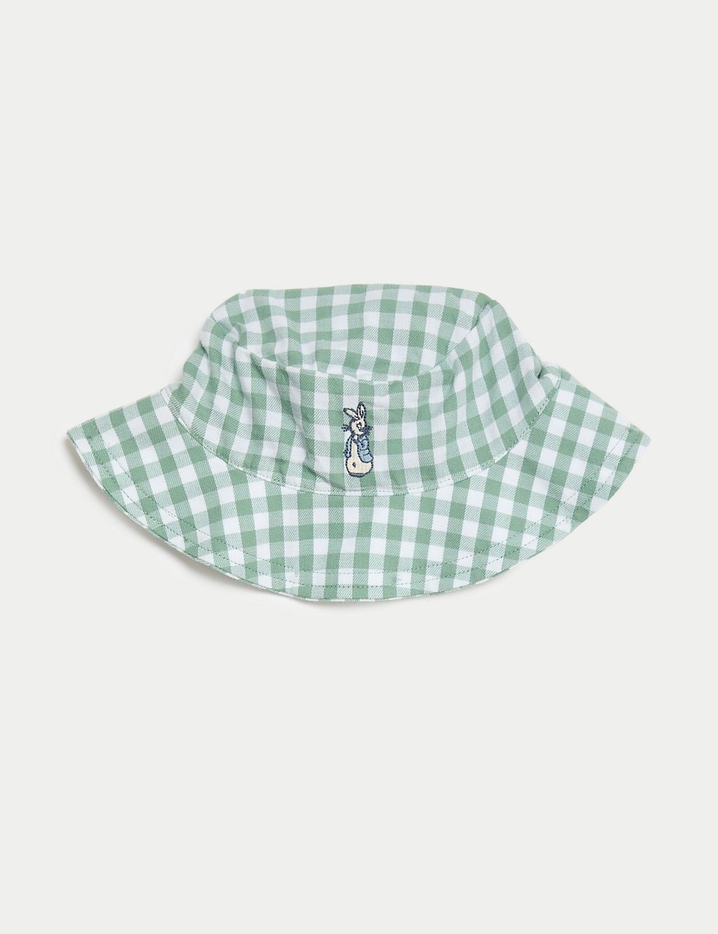 3pc Pure Cotton Peter Rabbit™ Gingham Outfit (0-3 Yrs) 4 of 9