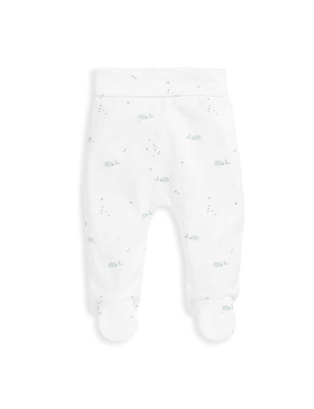 3pc Pure Cotton Whale Outfit (7lbs-6 Mths) 4 of 8