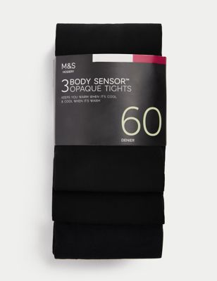 Marks & Spencer Women's 3 Pack 60 Denier Body Sensor™ Tights