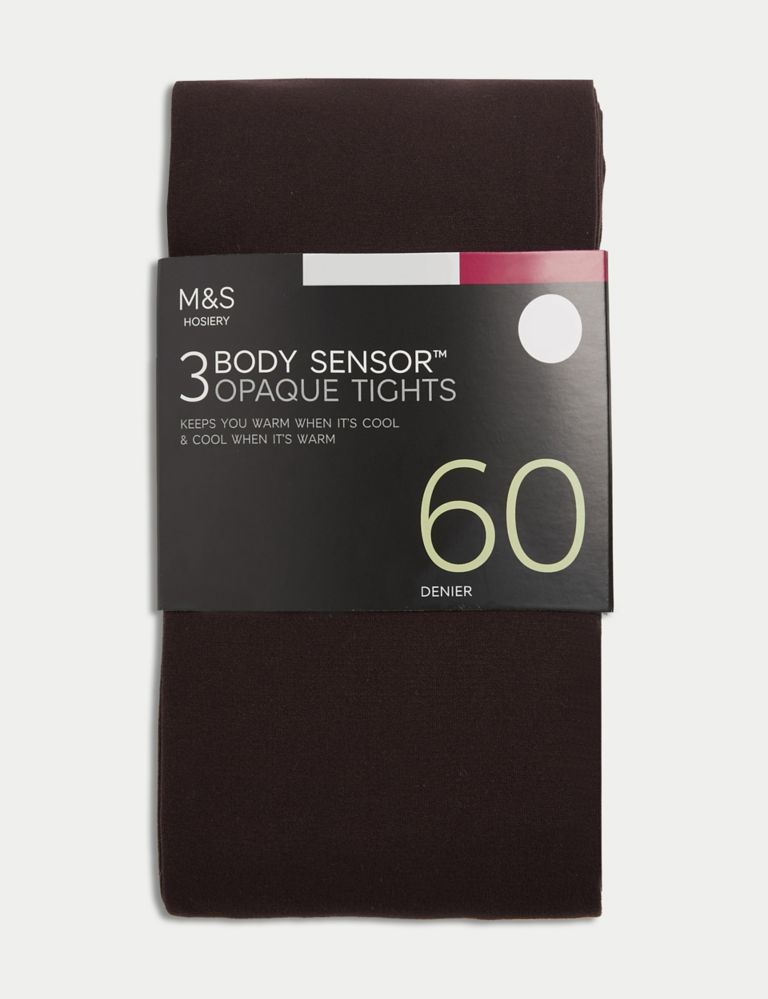 3pk 60 Denier Body Sensor™ Tights 2 of 4