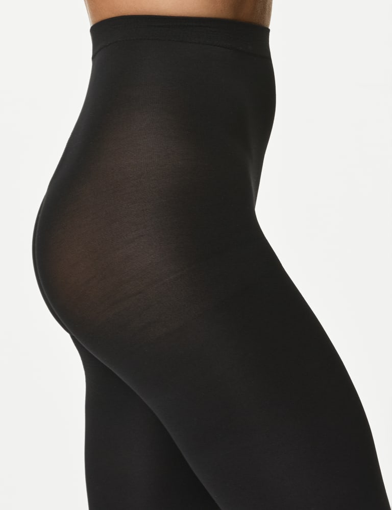 Buy Black, Mulberry, Chocolate 60 Denier Opaque Tights 3 Pack S, Tights