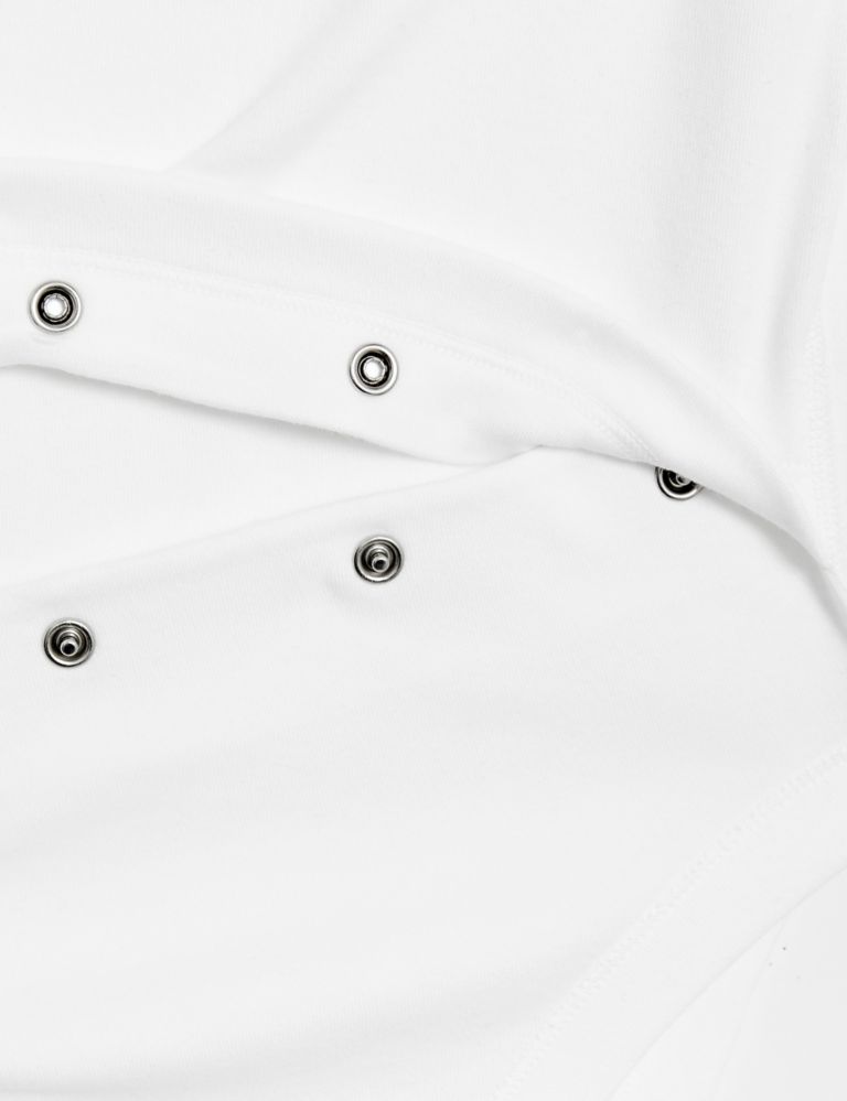 3pk Adaptive Pure Cotton Bodysuits (0 Mths–16 Yrs) 4 of 5