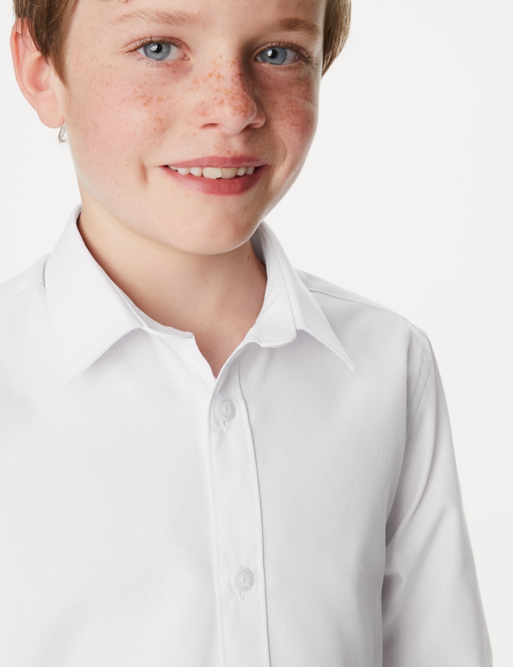 3pk Boys' Easy Iron School Shirts (2-16 Yrs) 4 of 7