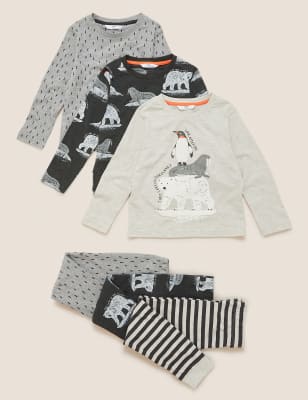 M&s animal outlet print pyjamas