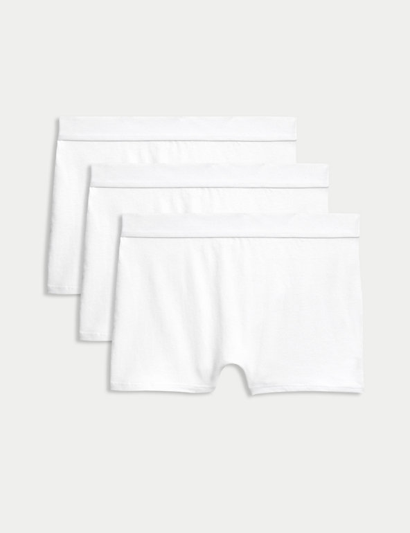 3pk Cotton Rich Boxer Shorts (6-16 Yrs) Image 1 of 1