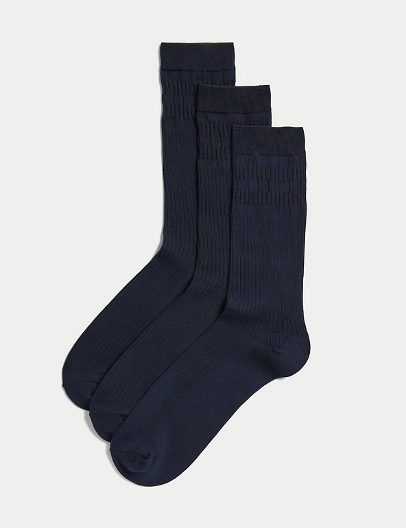 3pk Gentle Grip Cool & Fresh™ Socks Image 1 of 1