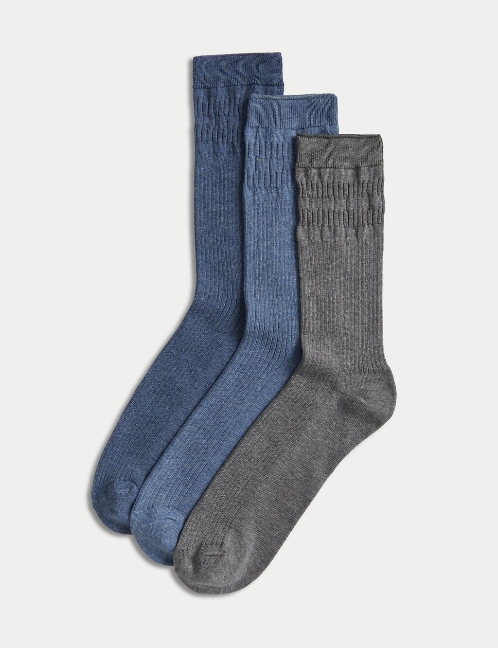 3pk Gentle Grip Cool & Fresh™ Socks 1 of 1