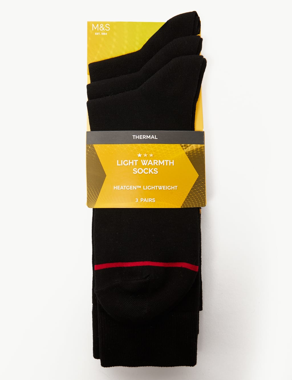 3pk Heatgen™ Light Thermal Socks 1 of 4