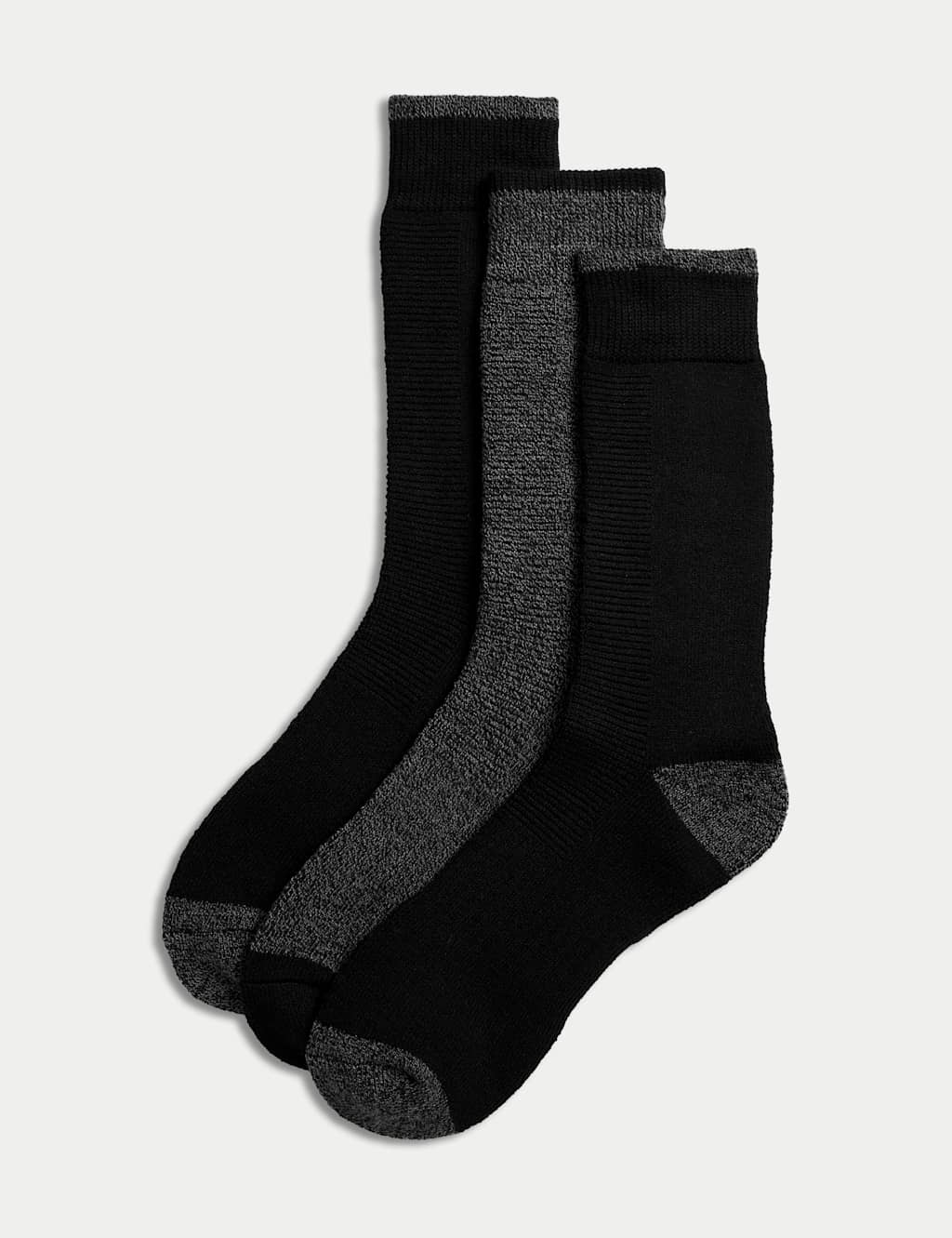 3pk Heatgen™ Maximum Warmth Thermal Socks, M&S Collection