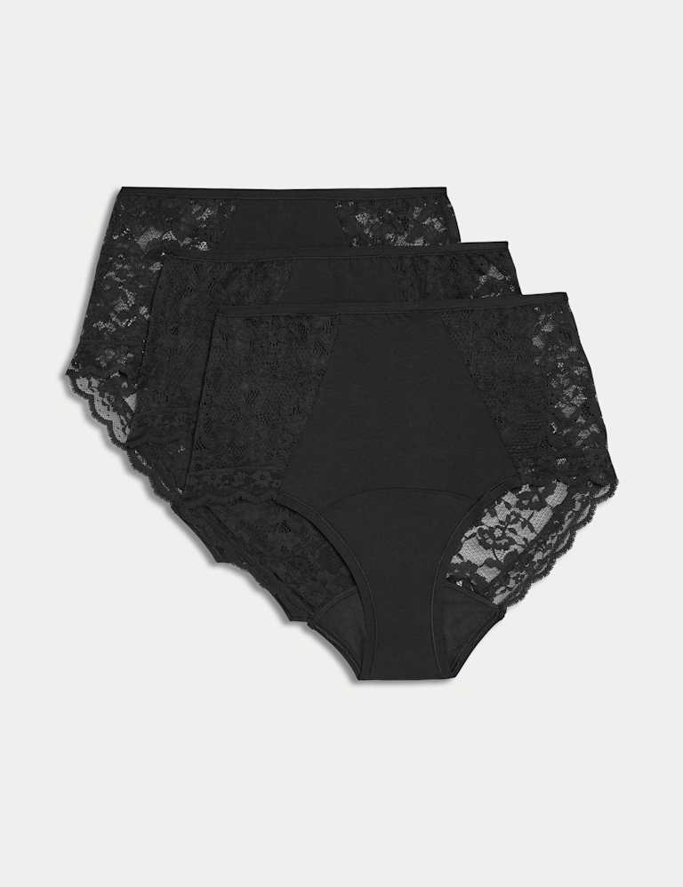 3pk Heavy Absorbency Period Full Briefs M S Collection M S