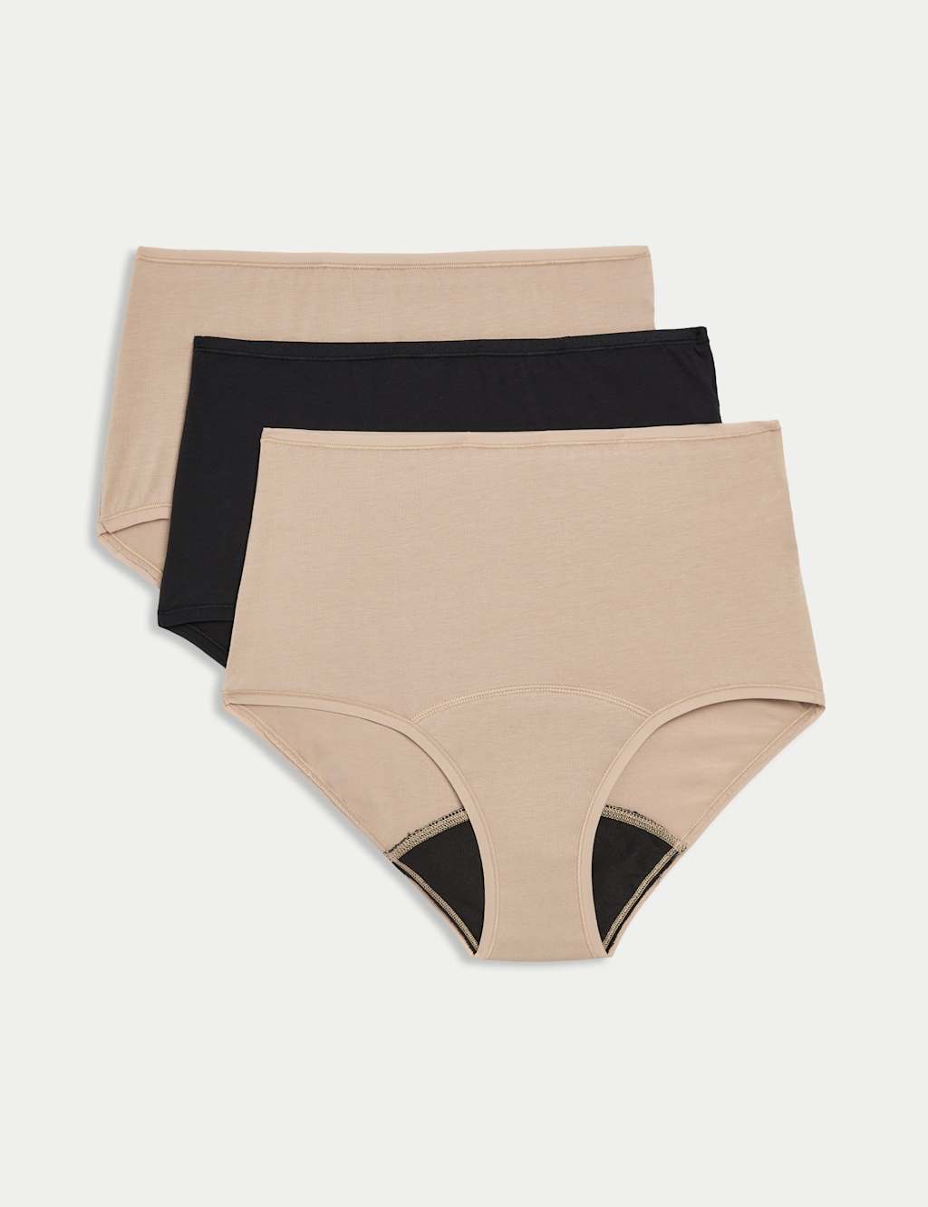 3pk Heavy Absorbency Period Full Briefs M S Collection M S