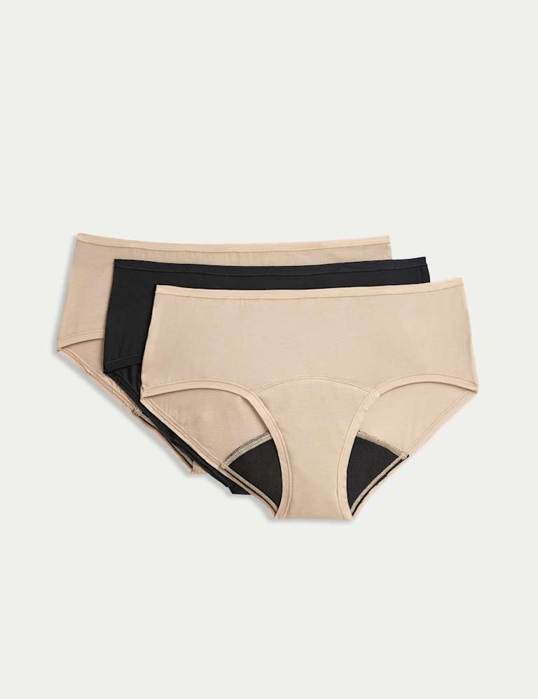 3pk Heavy Absorbency Period Knicker Shorts M S Collection M S