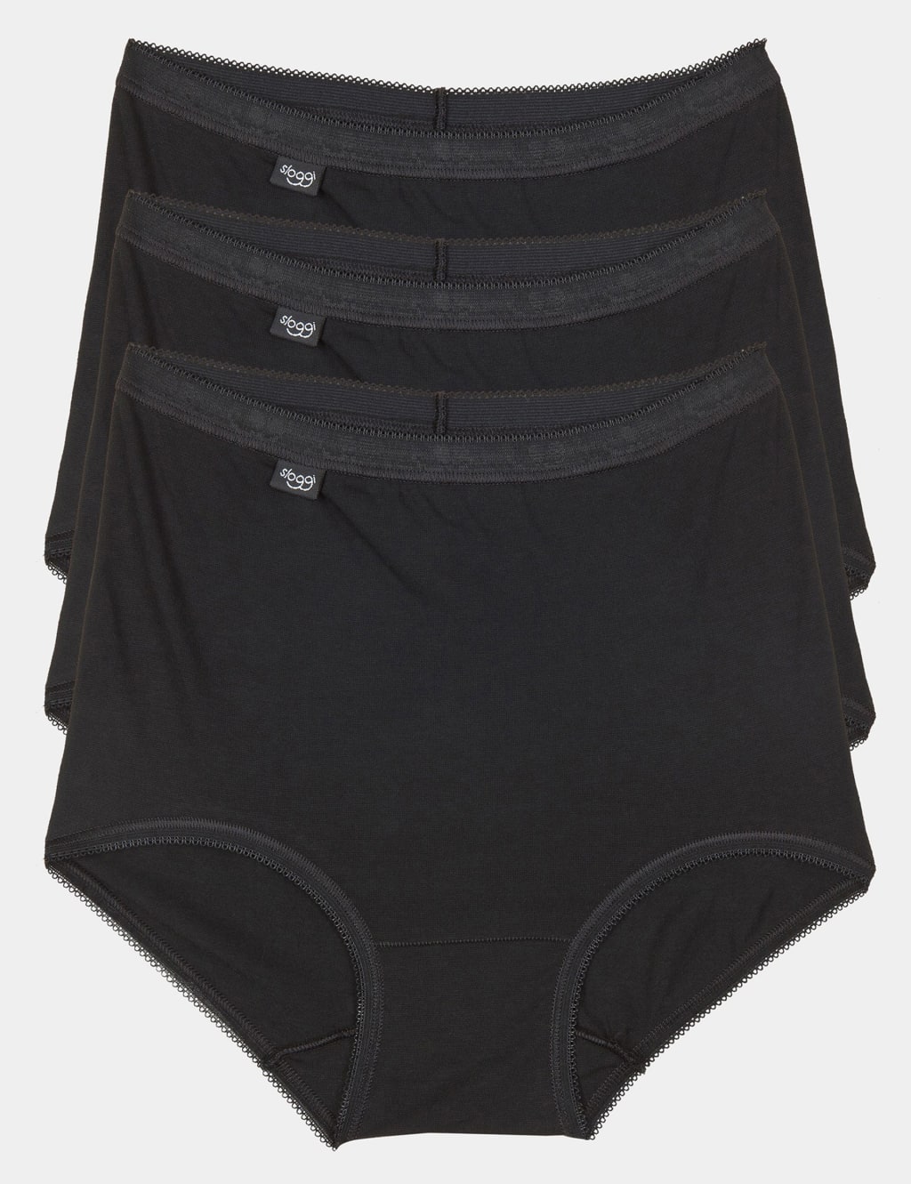 Sloggi Panties - Classic Maxi Brief 253 - Black