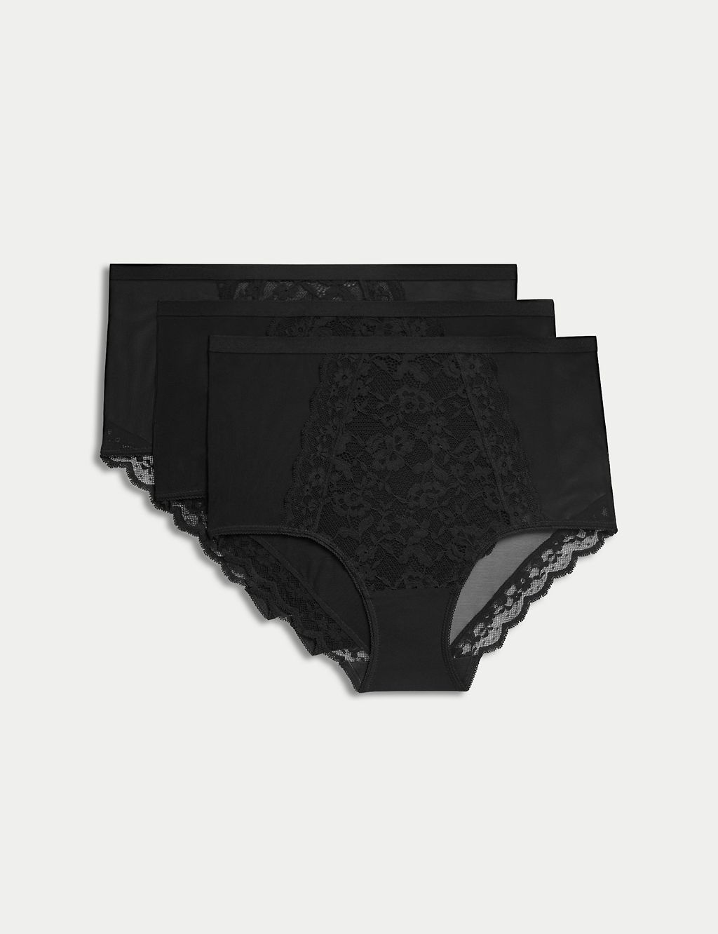 3pk Lace Full Briefs 3 of 6