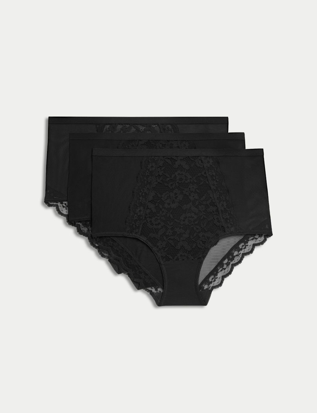 3pk Lace Full Briefs 3 of 6