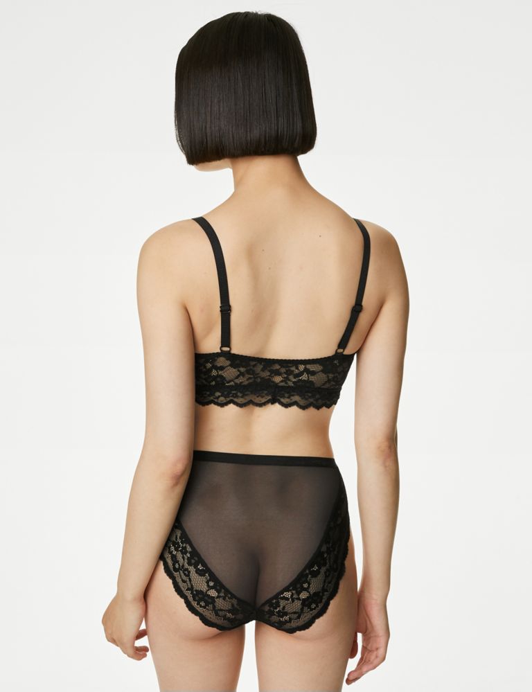 M&S Lace High Rise Midi Knickers – Brand Ministry