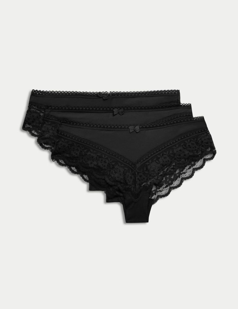Laura Ashley Bikini Panties 3 Pack Size Large Soft Silky Feel Pretty  Underwear for sale online