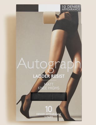 20 Denier Ladder Resist Seam Free Matt Tights, Autograph