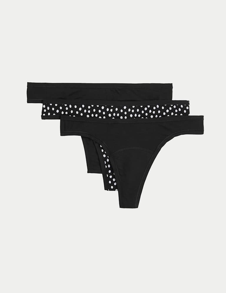 3pk Light Absorbency Period Thongs