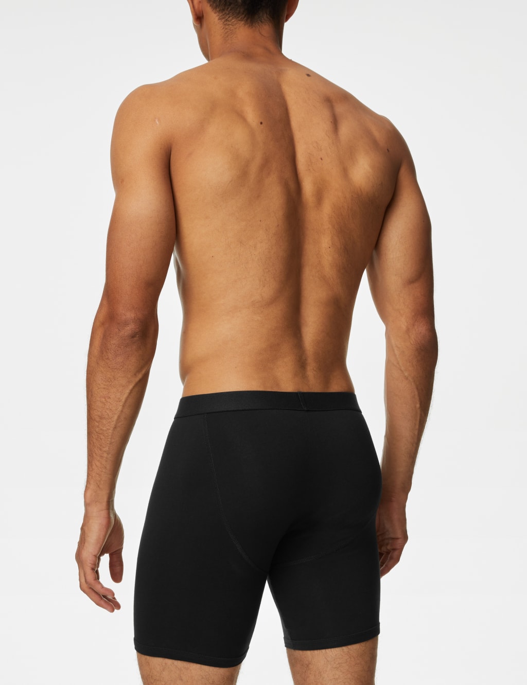 3pk Longer Length Cotton Cool & Fresh™ Trunks | M&S Collection | M&S