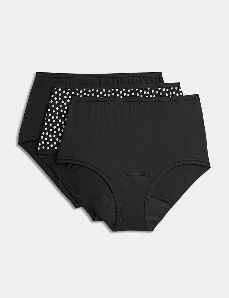 Basic Mid-Rise Brief Underwear, Moderate-Heavy