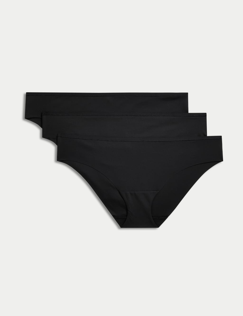 MARKS & SPENCER M&S 3pk No VPL Flexifitâ Brazilian Knickers 2024