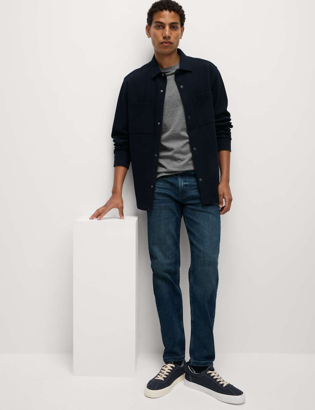 Marks and spencer store crew neck t shirt