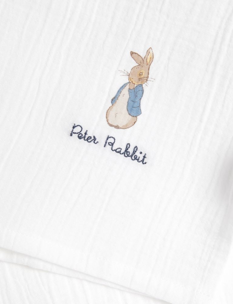 3pk Pure Cotton Peter Rabbit™ Muslin Squares 2 of 2