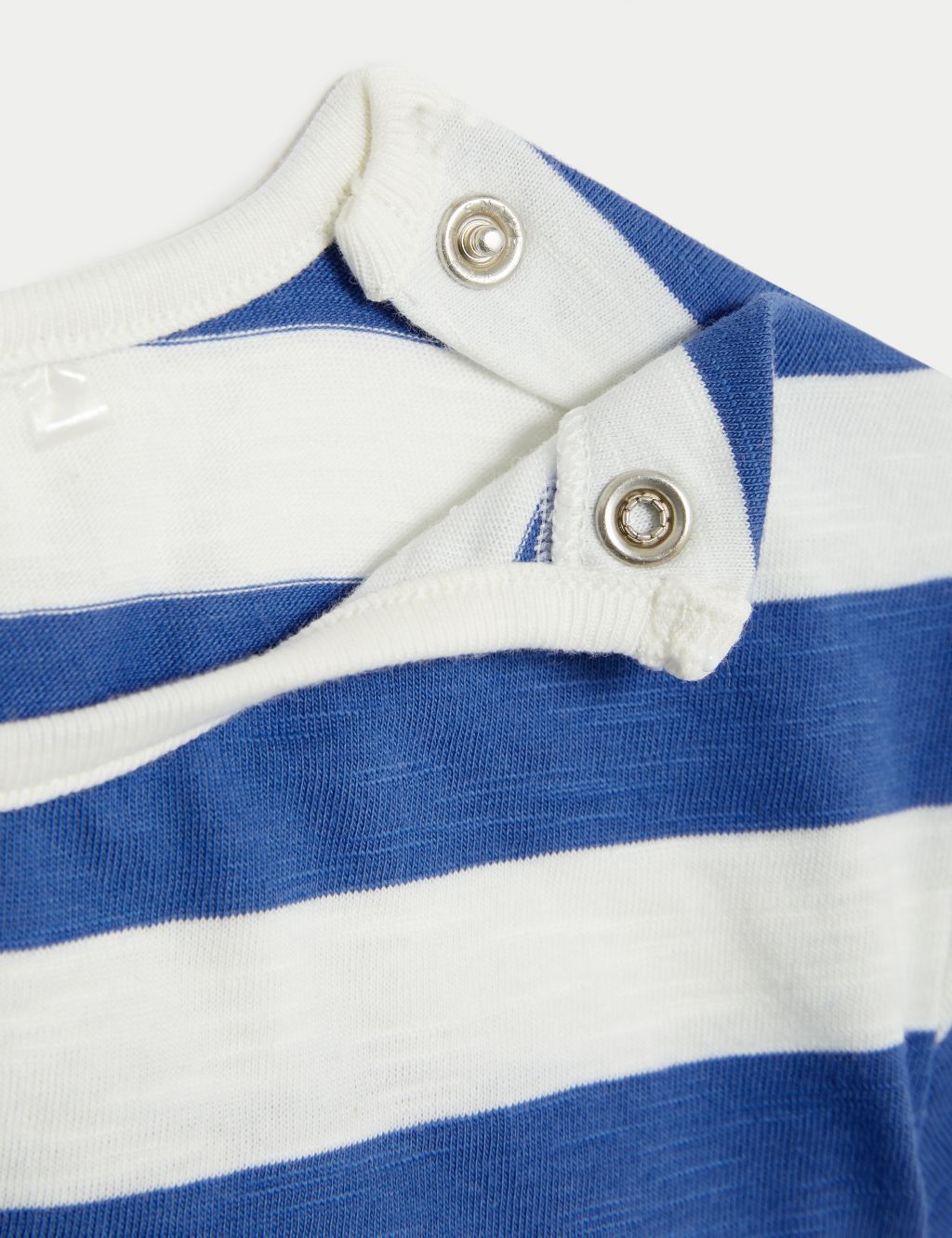 3pk Pure Cotton Plain & Striped T-Shirts (0-3 Yrs) 4 of 4