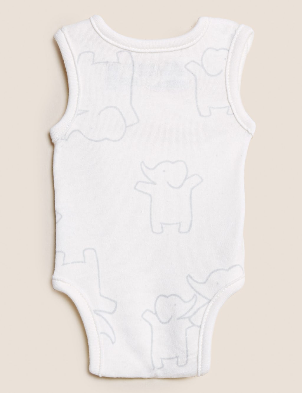 3pk Pure Cotton Premature Bodysuits (3lbs-4lbs) 8 of 8