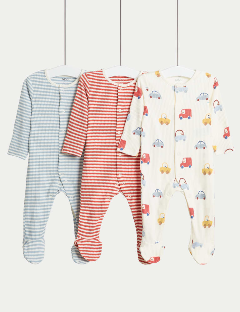 M and s hotsell sleepsuits