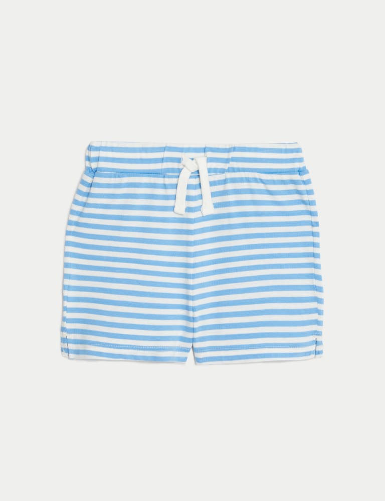 3pk Pure Cotton Shorts 0 3 Yrs